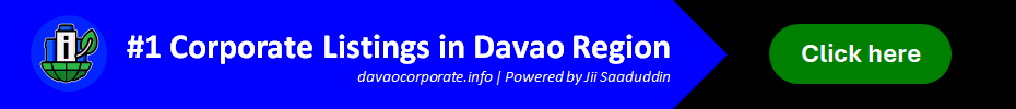 #1 Corporate Listings in Davao Region davaocorporate.info | Powered by Jii Saaduddin